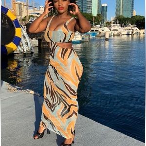 Vacation Me Please bikini set and cover up